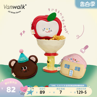 VANWALK/出走可爱卡通钱包