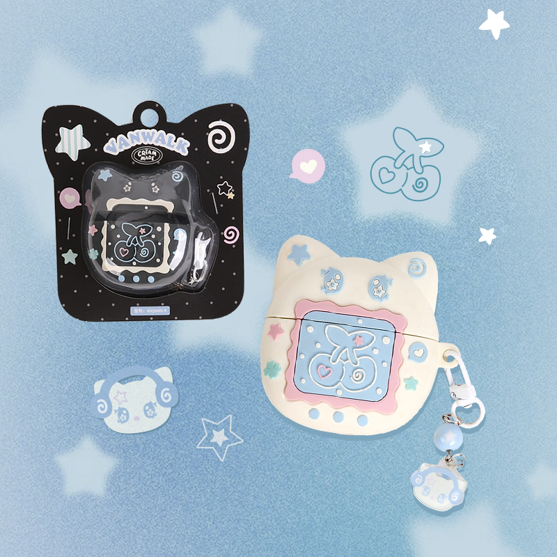 VANWALK/出走创意可爱小猫耳机包