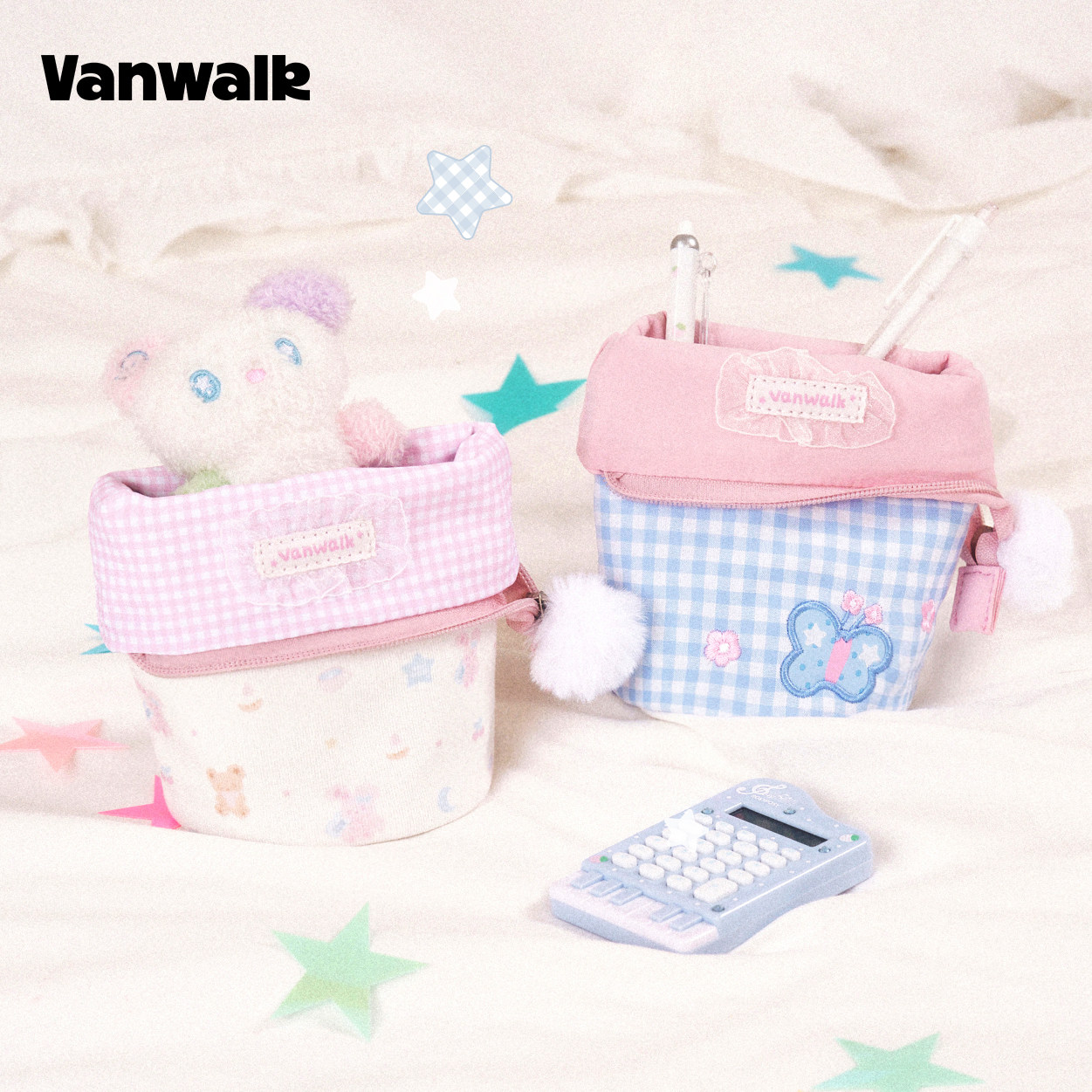 VANWALK cocoapie 女生礼物零钱包随身便携收纳包小众高颜值笔袋