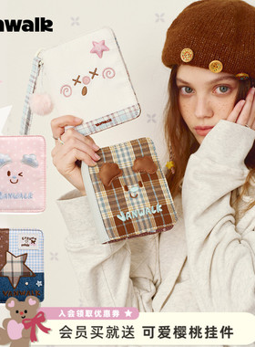 VANWALK手账屋 新款旅行护照夹钱包卡套一体证件收纳包卡包保护套