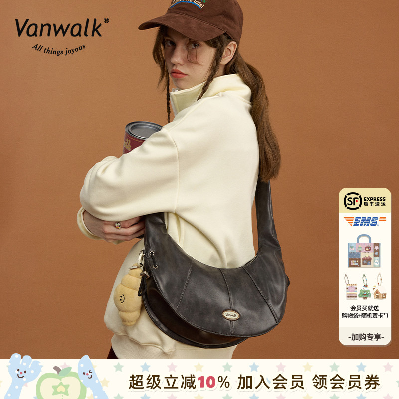 vanwalk出走单肩斜挎包