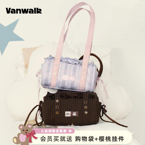 VANWALK/出走蝴蝶结绑带腋下包包