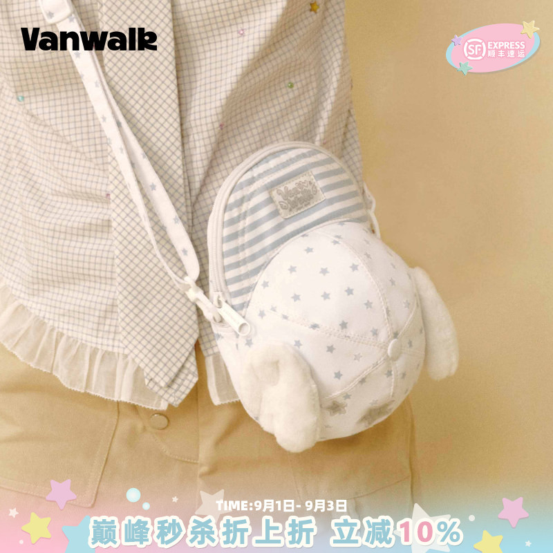 VANWALK/出走棒球帽单肩斜挎包图片