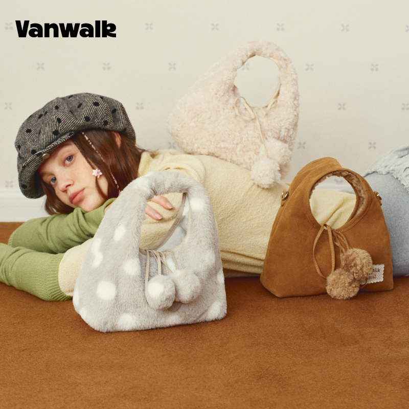 VANWALK/出走小众高级感云朵包包