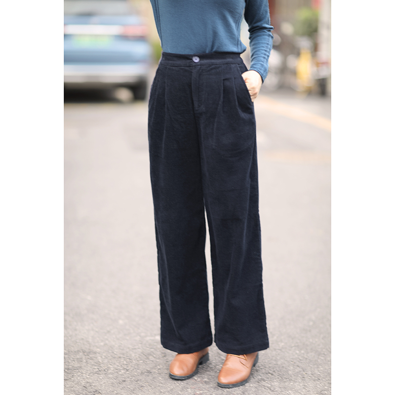 十木米原创松紧腰休闲裤