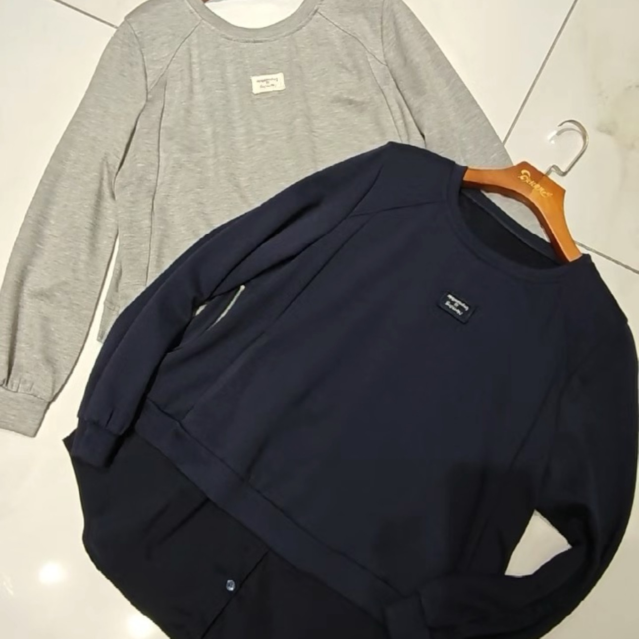 1233女权贵族2026春新款加肥加大码女装减龄洋气百搭上衣卫衣小衫