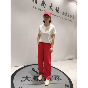 通勤立体剪裁纯棉T恤小衫 女装 加肥加大码 3702女权贵族2026夏新款