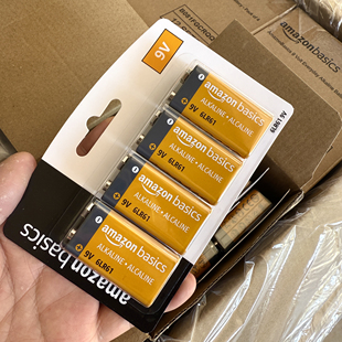 全新 万用表额温枪电池 到期2029年 亚马逊amazon碱性9V电池