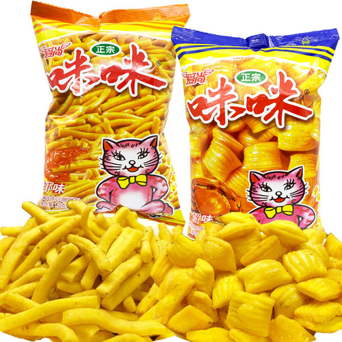 爱尚咪咪虾味蟹味糕点虾条70g