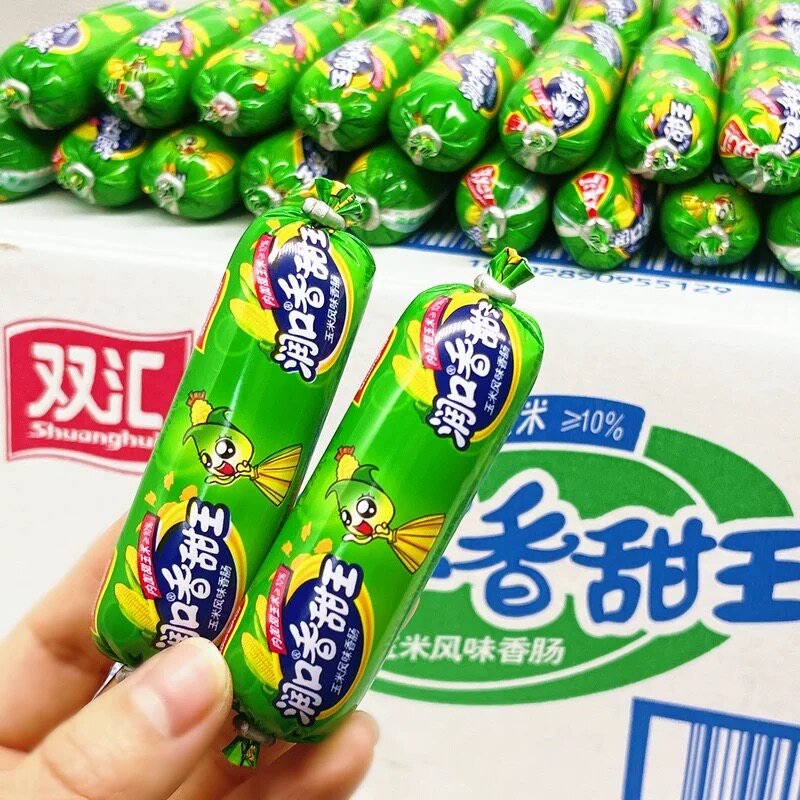 【加送】双汇玉米肠泡面搭档火腿肠迷你小根拍档即食肠散称小零食
