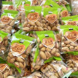 森宝本色开心果500g琥珀桃仁原色无漂白每日网红坚果炒货散装称重