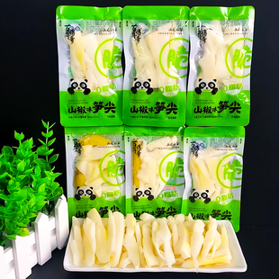 百年传奇山椒味笋尖脆笋开袋即食笋条笋尖竹笋小包装休闲零食小吃