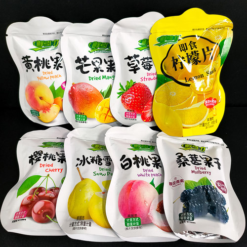 鲜引力干果零食黄桃蔓越莓