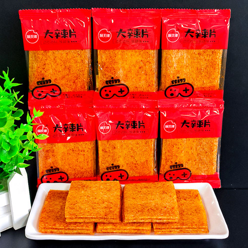 顺天缘大辣片麻辣儿时味道散称