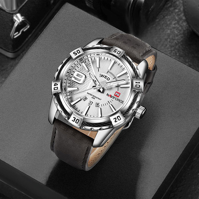 领翔男士精钢机芯户外运动手表