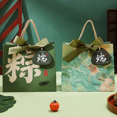 送礼创意高档咸鸭蛋国风端午粽子