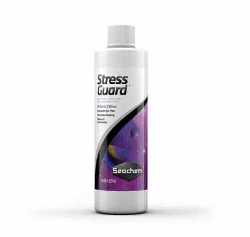 美国 Seachem 海化定惊水 StressGuard 鱼膜保护 新鱼过水 检疫水