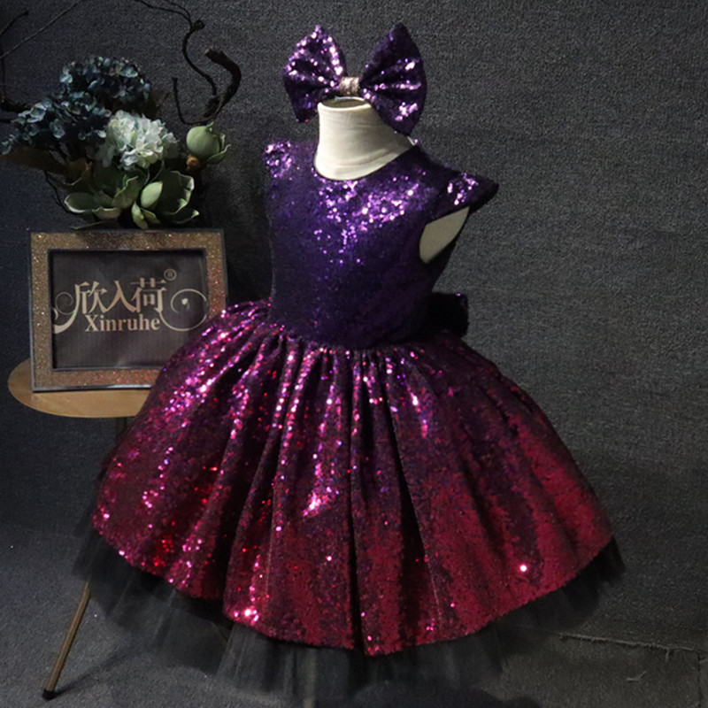 儿童礼服紫色渐变短款公主裙女童时尚走秀主持表演新品礼服气质,童装/婴儿装/亲子装,儿童礼服,淘宝优惠券,粉丝福利购,淘宝优惠卷