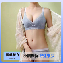 纳芙夫人专柜品牌正品内衣无钢圈女士夏性感高档文胸聚拢美背胸罩