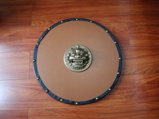 汉艺甲胄 原创 中国古代盾牌 圆盾 关联扎甲 鱼鳞甲 山纹甲