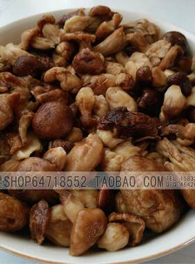 张家口口蘑野生蘑菇丁杨树口蘑 食用菌农产品干货白口蘑天路特产