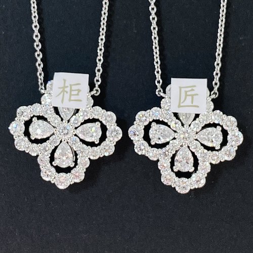 loop项链水滴钻石pt950铂金