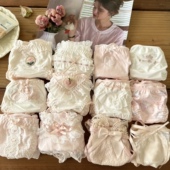 温柔性感纯欲少女蕾丝内裤 桃雾弥浅 贩卖粉色系胖次合集浪漫法式