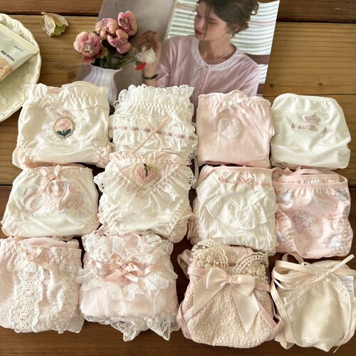 桃雾弥浅。贩卖粉色系胖次浪漫呀