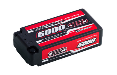三圈霸道Sunpadow ERC PLUS 6000 7.6V 2S2P 110C硬壳 锂电池 4mm