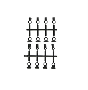 Y4-S6 YOKOMO YD-2E/S RC漂移车架SLF金属避震用球头帽 避震帽