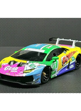 GL RACING 98MM Huracan GT3 漫画五彩 电镀 博基尼 通用MINI Z