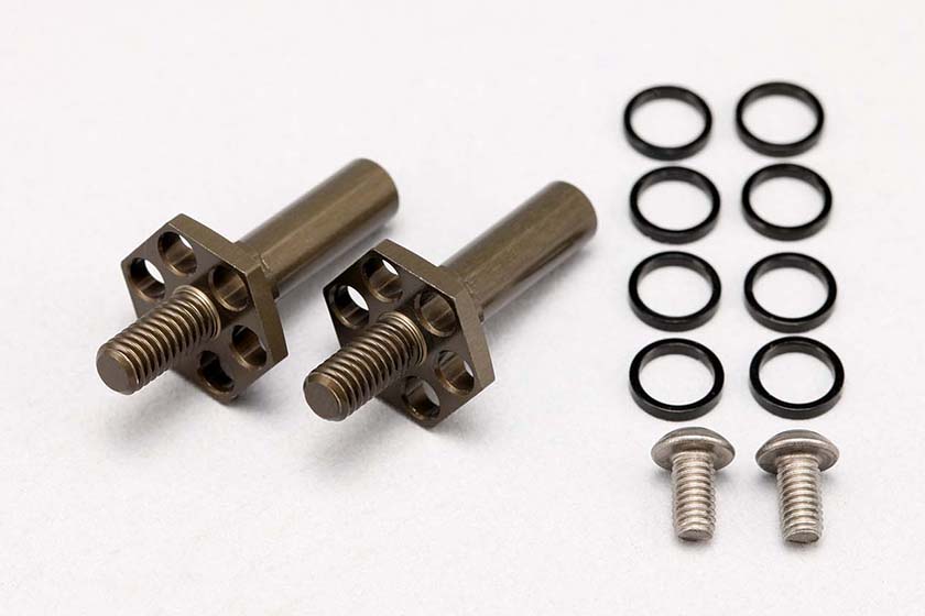 轻量化铝制一体前轮轴结合器