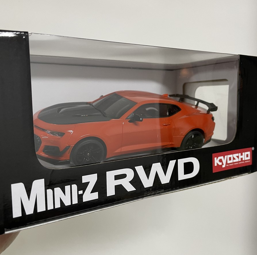 金山模型*Mini-Z 蚊车 雪佛兰 CAMARO ZL1 科迈罗 RTW 后驱 橙/灰