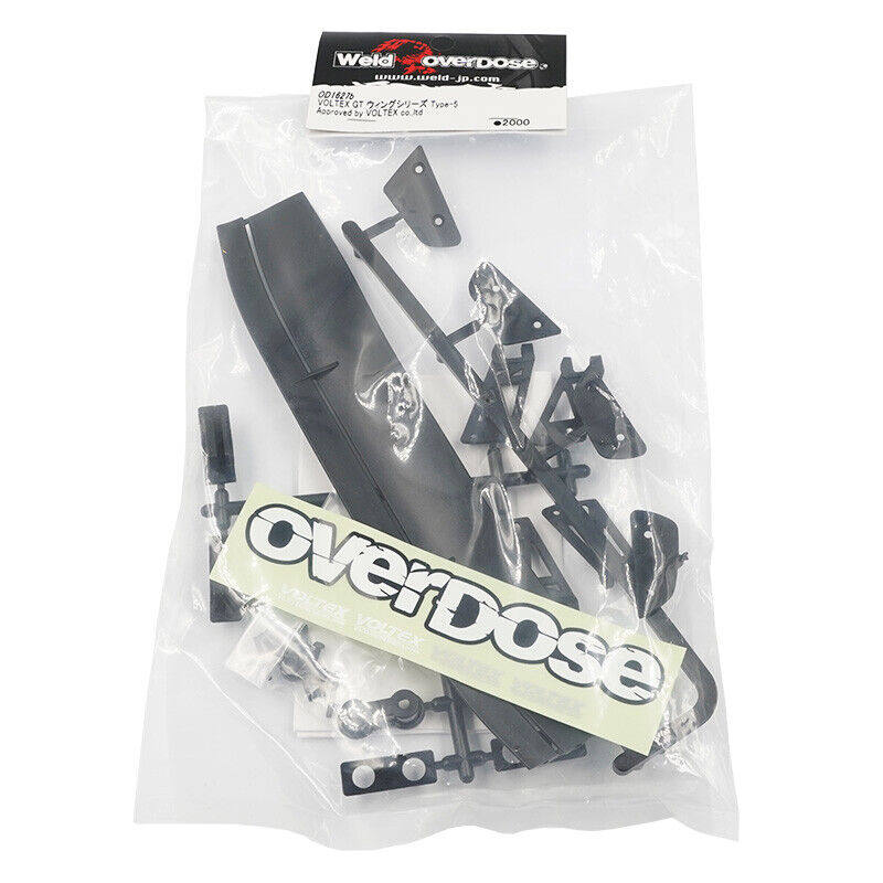 OD1626b OVERDOSE VOLTEX GT Wing Type 71/10 RC仿真漂移尾翼,玩具/童车/益智/积木/模型,遥控车升级件/零配件,淘宝优惠券,粉丝福利购,淘宝优惠卷