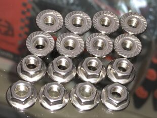 金山模型*M4螺丝 高品质防滑螺母 轮胎螺母SLASH 727 94123 樱花