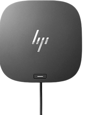惠普HP 雷电3 USB-C移动G5通用扩展坞站PD 100W供电 RJ45网口 HDMI DP 双4K 5TW10AA新品72C71AA