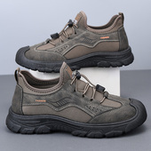 透气耐磨轻便户外休闲单鞋 老北京布鞋 春秋软底防滑爸爸鞋 新款 男士