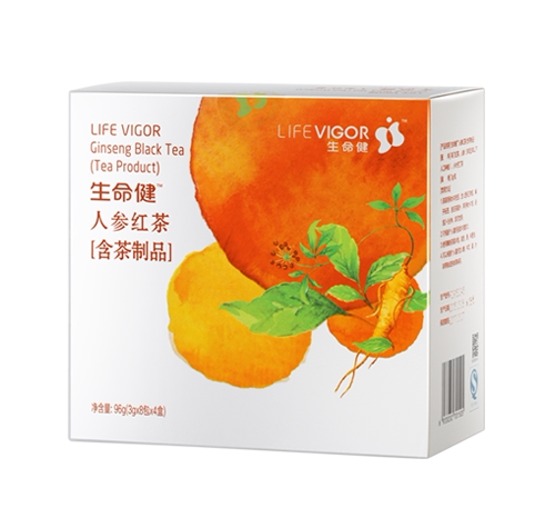 三生 御坊堂 生命健TM人参红茶（含茶制品）3g×8包×4/盒