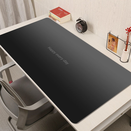 感渐变色彩鼠标垫超大号极简ins风纹理电竞办公键盘书桌垫子