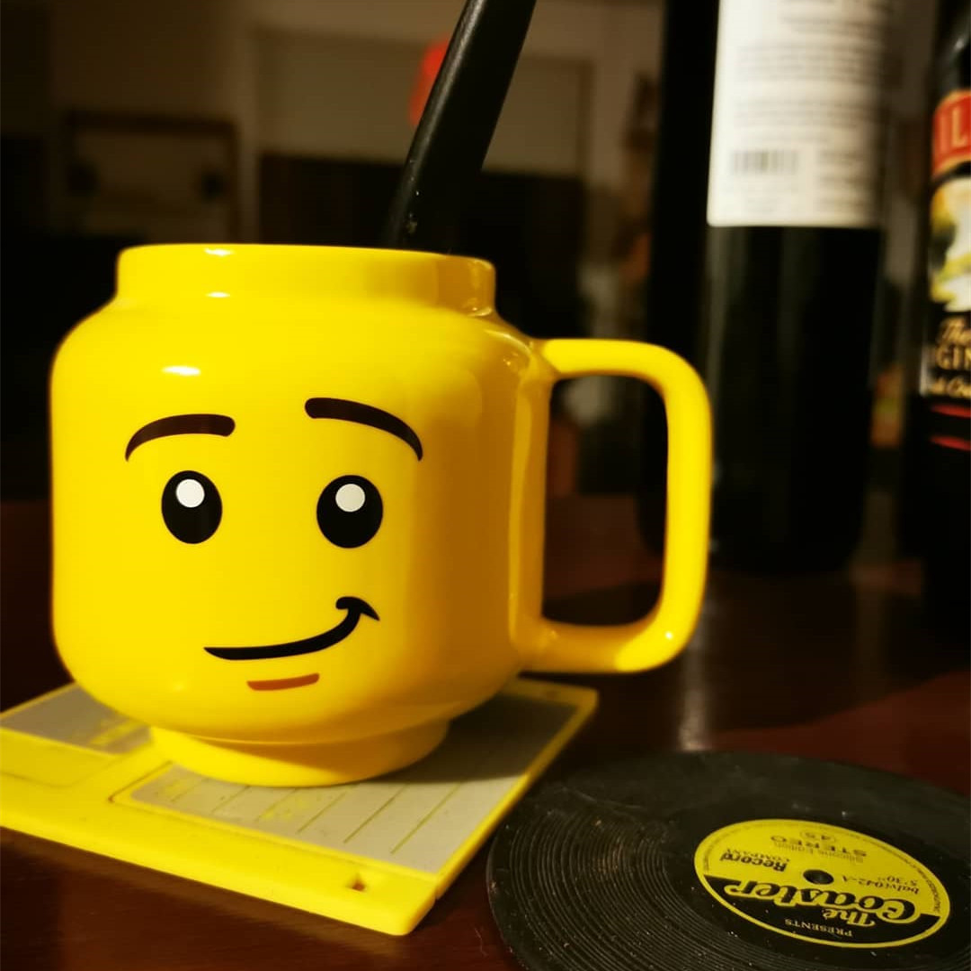 lego乐高陶瓷杯 小人仔头陶瓷杯 LEGO可爱笑脸喝水杯儿童杯子礼品