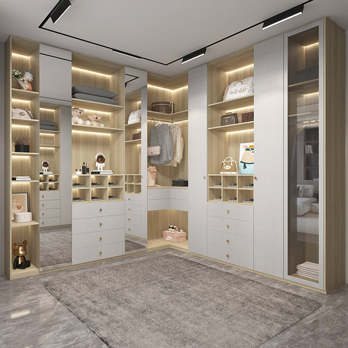 金牌全屋定制衣柜自制衣帽间