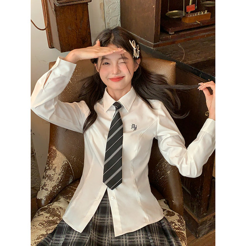 东京岁时记JK制服长袖衬衫修身