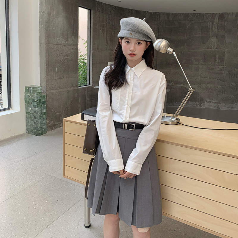 jk衬衫长袖制服上衣【风琴弦】