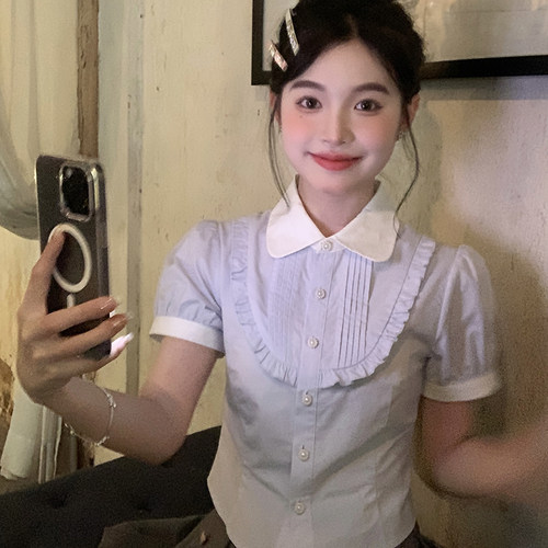 学院风百搭小个子jk制服衬衫