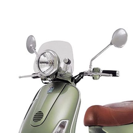 适用于 Vespa LXV150摩托车前挡风玻璃改装高清护胸风挡前挡风板
