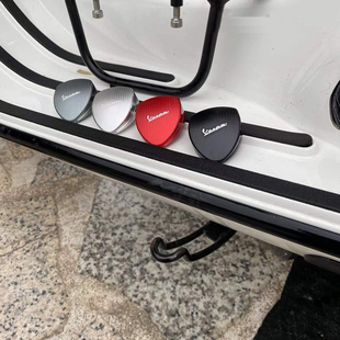 适用VESPA春天冲刺150 CNC边撑侧踢加大座侧脚撑垫配件 GTS300改装