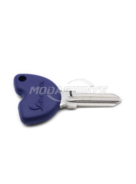 适用于 VESPA 春天冲刺 GTS GTV 原厂蓝色芯片钥匙 锁匙 带锁芯