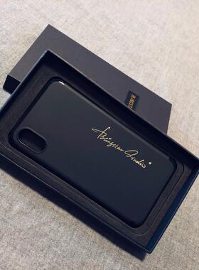 namecase#字母定制烫金精孔高级感商务logo签名品质精孔手机壳