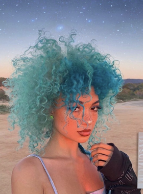 新品【绿色系】MIOMIOSAKI调和型染发霜棕绿色蓝绿显白闷青色染发