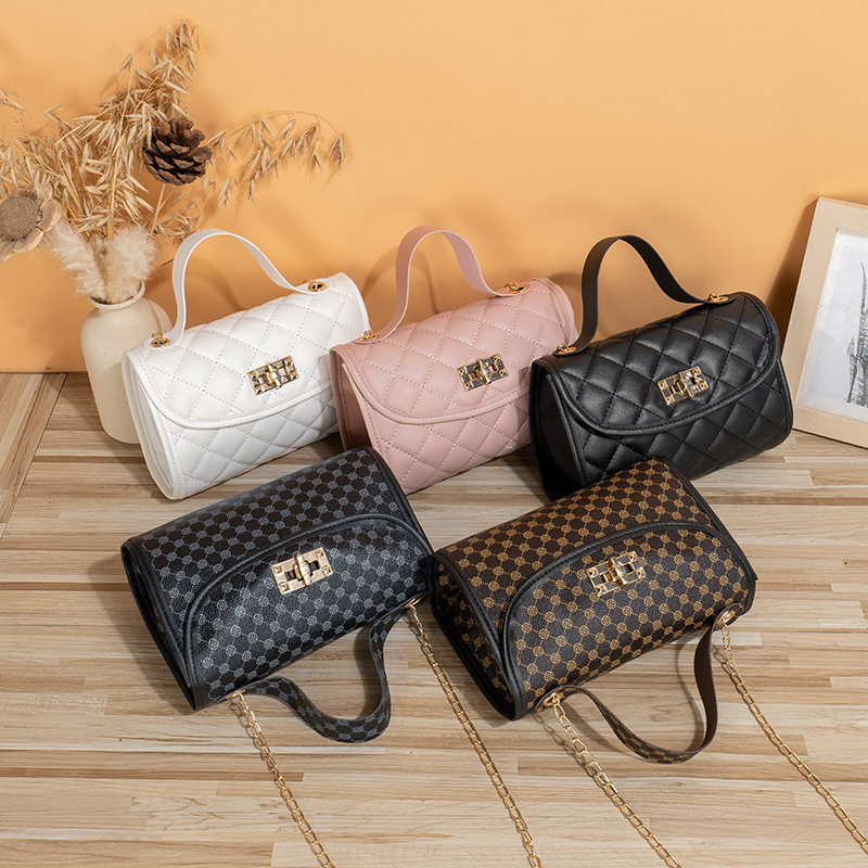 简约手提包2023mini bag圆点印花女包小包绣花单肩链条包,运动包/户外包/配件,挎包/拎包/休闲包,淘宝优惠券,粉丝福利购,淘宝优惠卷